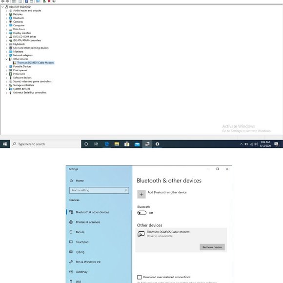 RCA / Thomson Digital Broadband USB DOCSIS Compliant Cable Modem | DCM30 - Picture 12 of 12